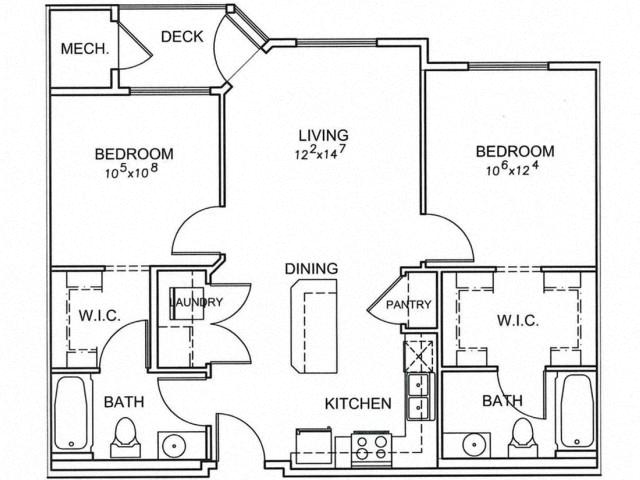 The Promenade floor plan